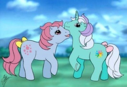 Le chiome colorate del mio mini pony