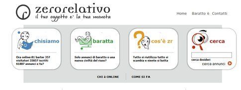 Baratto online. Fonte: zerorelativo.it