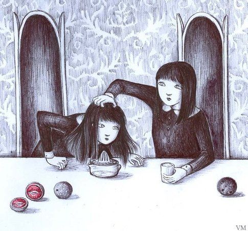 Illustrazione di Virginia Mori, sua concessione da Virginiamori.tumblr.com