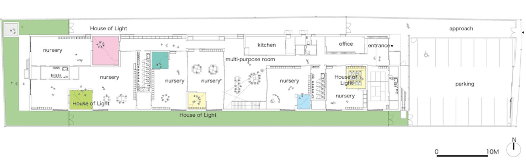 Mukou Leimondo Nursery School: l’architettura è un gioco in Giappone