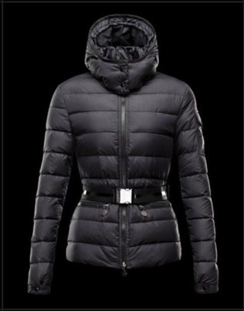 piumino nero Moncler