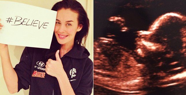 Megan Gale presto mamma