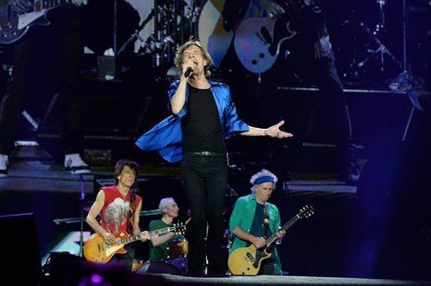 Mick Jagger, live at Hyde Park - foto Facebook ufficiale