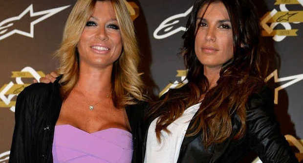 Elisabetta Canalis e Maddalena Corvaglia: botte ma solo per sport