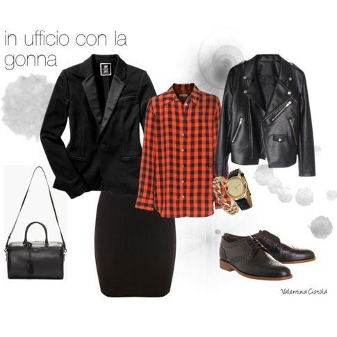 in ufficio, un outfit con la gonna