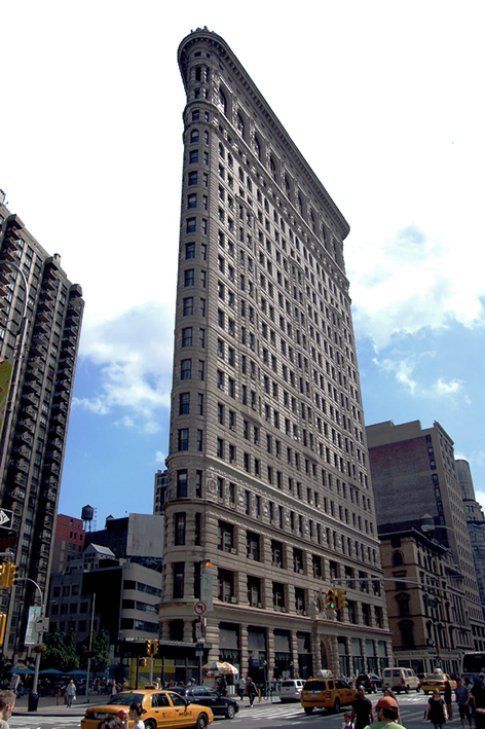 The Flatiron Building. NY