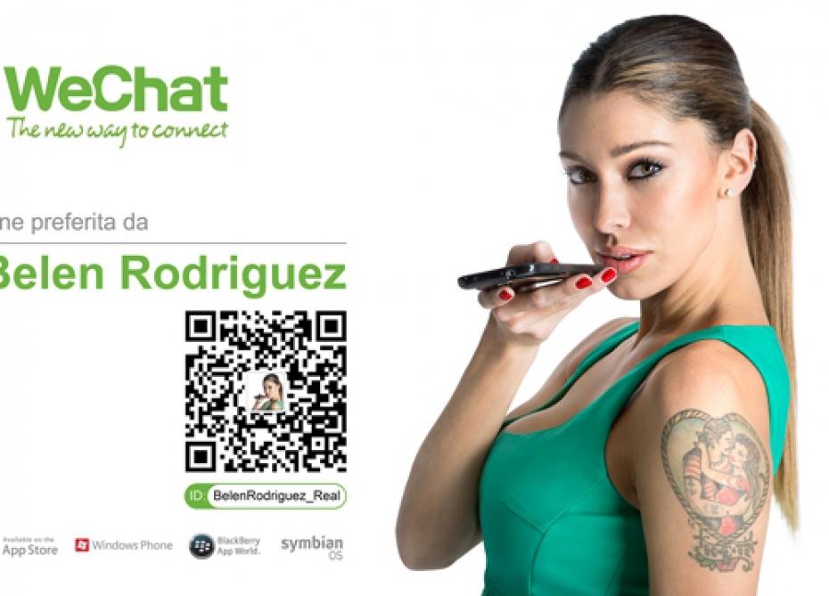 La famiglia Rodriguez-De Martino nel nuovo spot Wechat