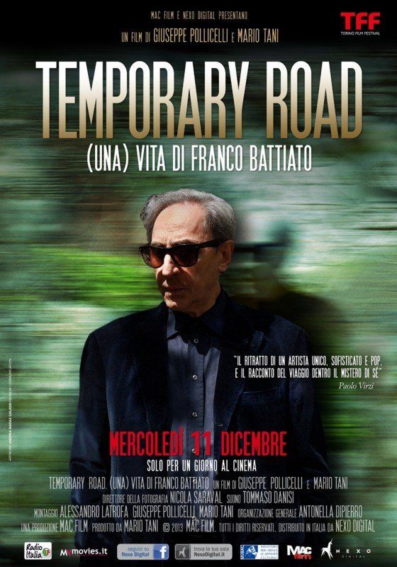 Temporary Road: il film su Franco Battiato