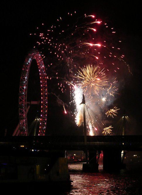 Capodanno a Londra - Foto Wobble-San