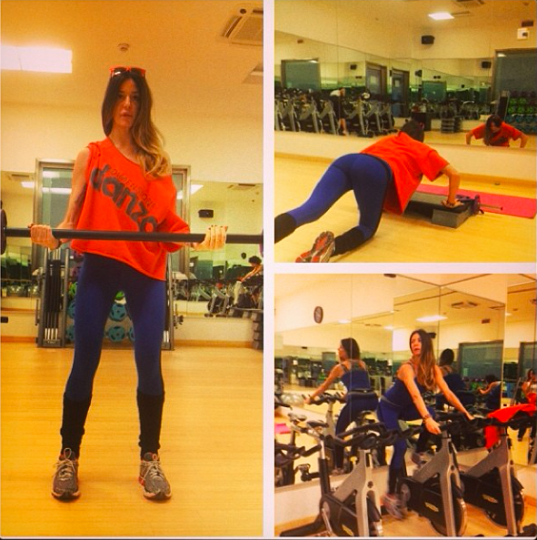Alessia Fabiani festeggia i suoi 37 anni mostrando il lato B