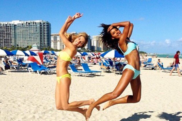 Victoria's secret: le spiagge di Miami si fanno bollenti con gli angeli