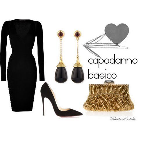 outfit da capodanno basico