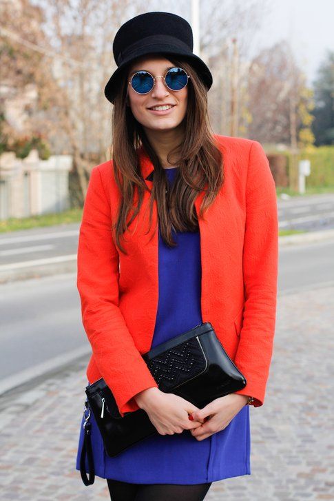 Un look colorato per rallegrare Gennaio!