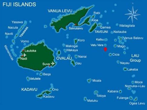 fiji mappa