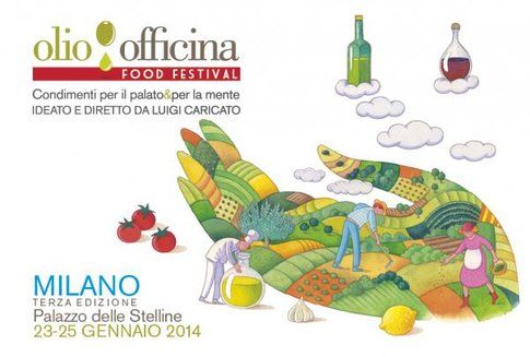 Locandina manifestazione olio officina food festival