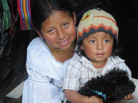 Bambini di Otavalo - Foto by www.viaggiare-low-cost.it