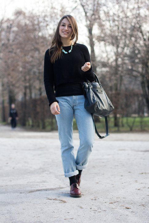 Outfit per il weekend: jeans vintage