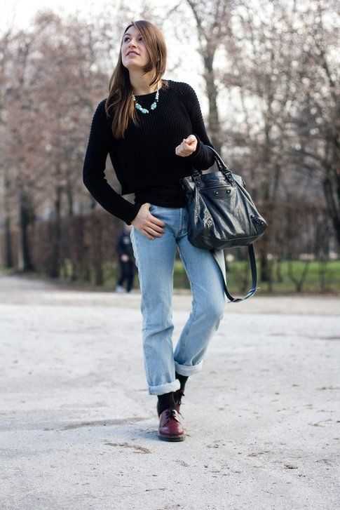 Outfit per il weekend: jeans vintage