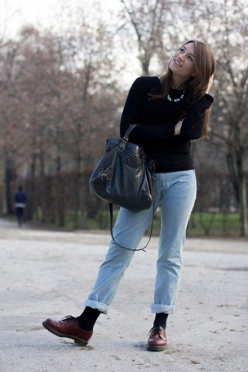 Outfit per il weekend: jeans vintage