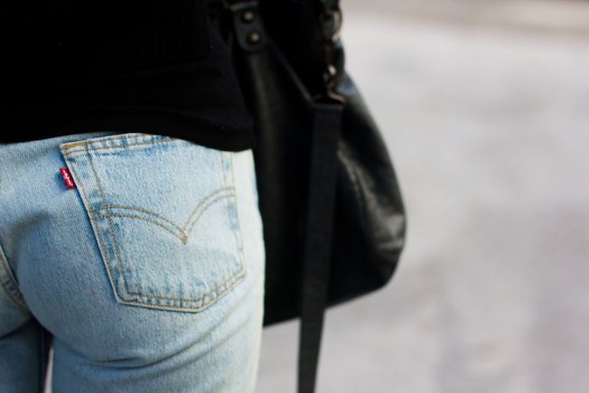 Outfit per il weekend: i jeans vintage