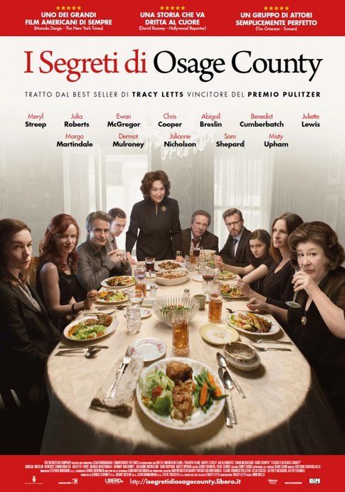 Locandina italiana de "I segreti di Osage County" - foto da movieplayer.it