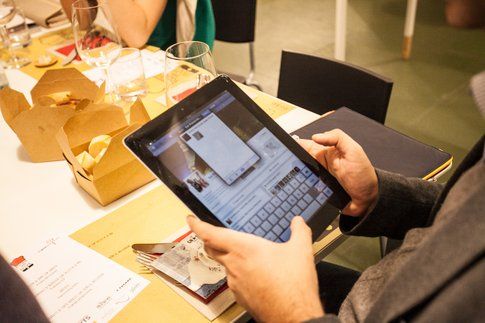 Foto di Stefano Sgambati - momento alla Foodie Geek Dinner