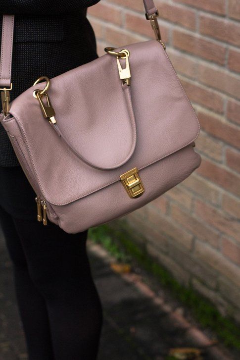 Il mio Outfit: Tubino Nero e Blazer Vintage - Borsa Coccinelle