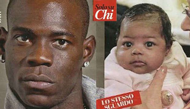 Mario Balotelli è il papà di Pia