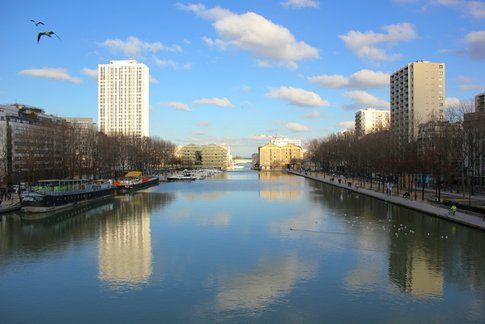 Canal de la Villette - foto di Elisa Chisana Hoshi