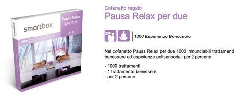 Smartbox Pausa Relax per due