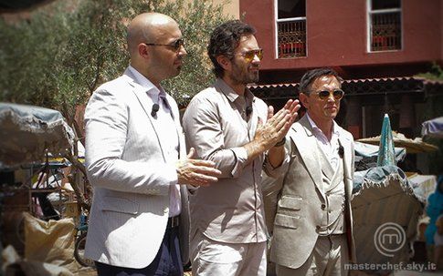 I giudici di Masterchef a Marrakech - foto Masterchef.sky.it