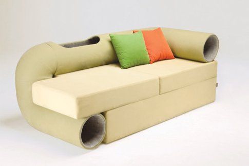 Seungji Mun - Cat tunnel sofa