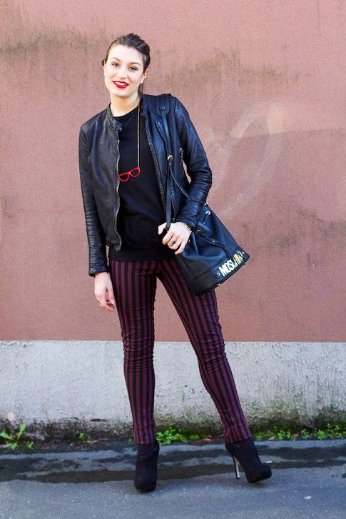 Pantaloni Rigati: il mio outfit rock!