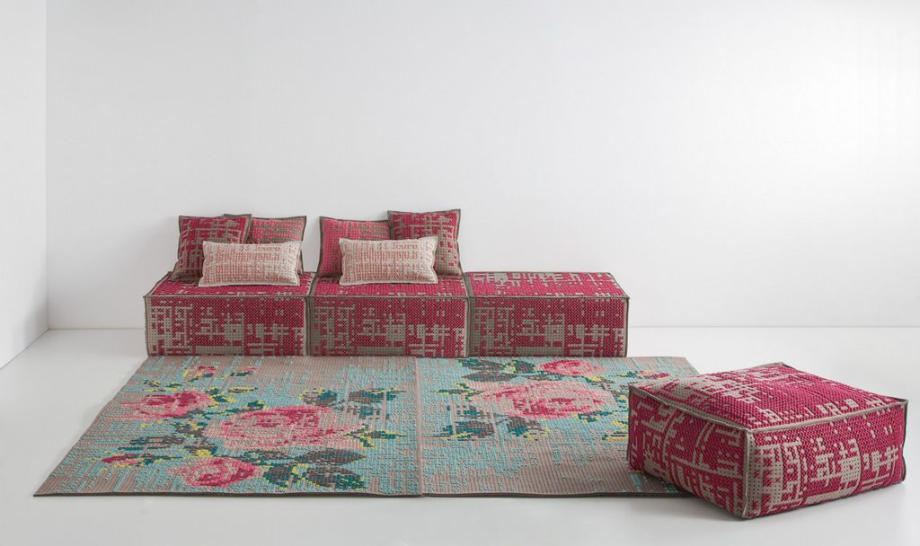 Charlotte Lancelot: il punto croce diventa un progetto di design contemporaneo