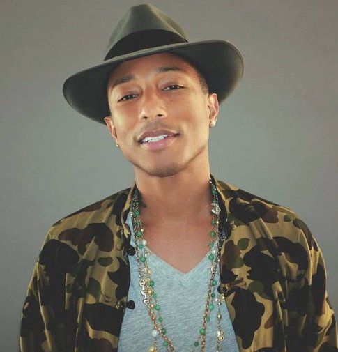 Pharrell Williams - foto Facebook.com/pharrell