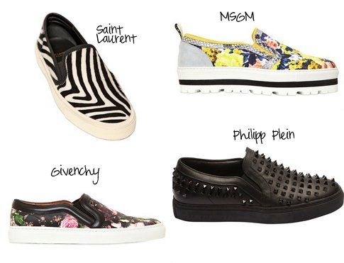 Slip On Mania: le proposte di YSL, MSGM, Philipp Plein e Givenchy