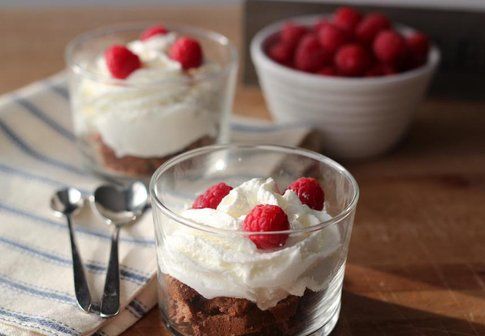 Torta al cioccolato, Spray Pan e lamponi