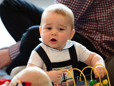 Il principino George - foto Getty Images