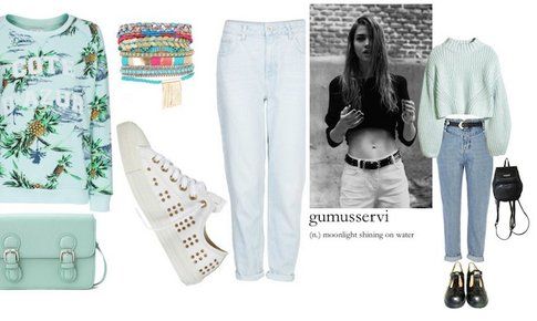 Pasquetta fuori porta: le nostre proposte di Look! - Look Jeans Vintage - Fonte: Polyvore