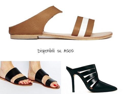 Sabot: le proposte di Asos - Fonte: Asos.com