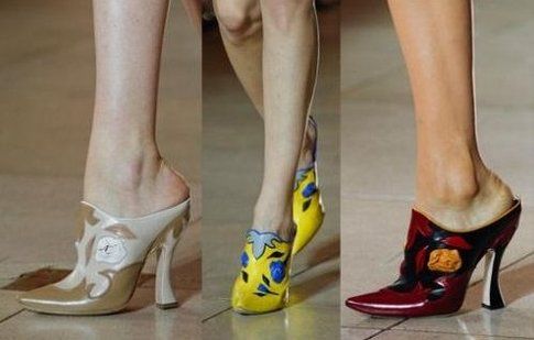 Sabot MiuMiu Collezione P/E 2014 - Fonte: vogue.it (MiuMiu Shoes)