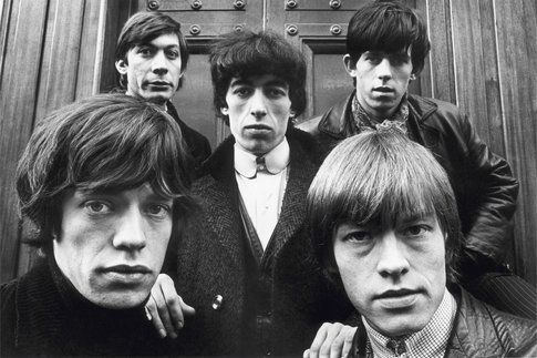 I Rolling Stones in Hanover Square Londra, 1964 © Terry O'Neill