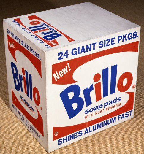 Andy Warhol Brillo Box © The Andy Warhol Foundation for the Visual Arts Inc. by SIAE 2014