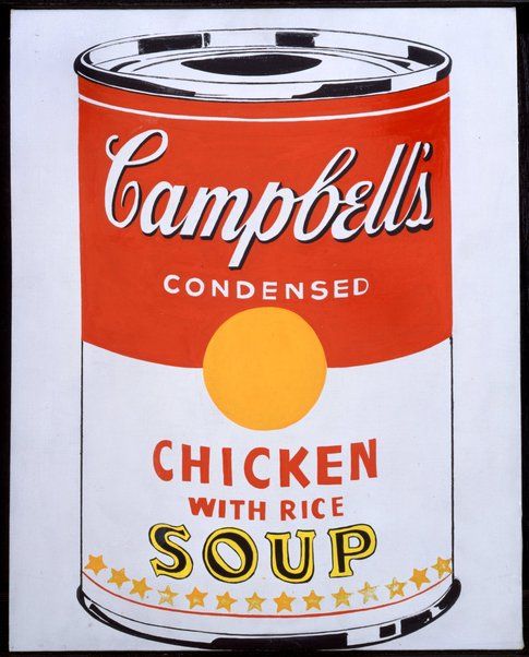 Andy Warhol Campbellʼs Soup Can © The Andy Warhol Foundation for the Visual Arts Inc. by SIAE 2014