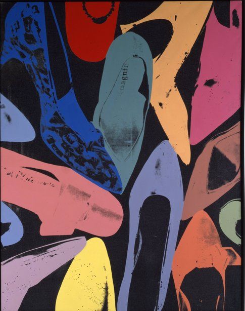 Andy Warhol Diamond Dust Shoes © The Andy Warhol Foundation for the Visual Arts Inc. by SIAE 2014