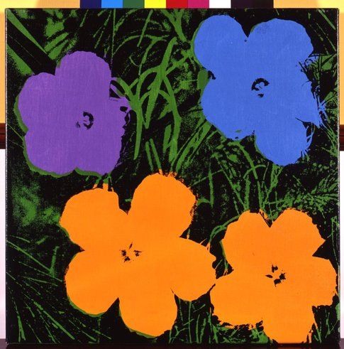 Andy Warhol Flowers © The Andy Warhol Foundation for the Visual Arts Inc. by SIAE 2014