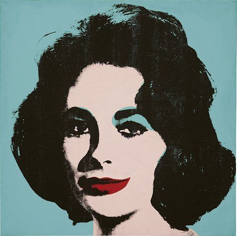 Andy Warhol Liz #5 © The Andy Warhol Foundation for the Visual Arts Inc. by SIAE 2014