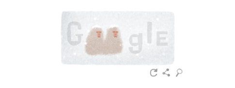 Il macaco giapponese nel doodle di Google 