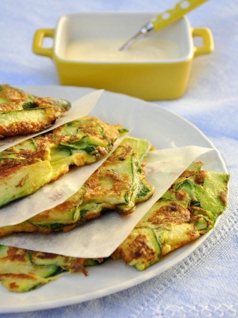 Frittata con zucchine, menta e limone, blog Una Cucina tutta per sè.