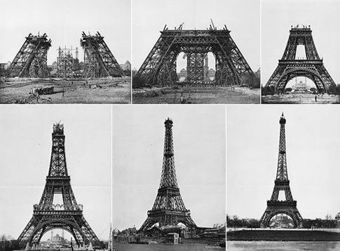 Tour Eiffel in costruzione by https://static.neatorama.com/